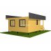 Мини дом 123 (Проект каркасного мини дома Tiny House 6х7)