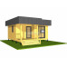 Мини дом 124 (Проект каркасного мини дома Tiny House 6х7)
